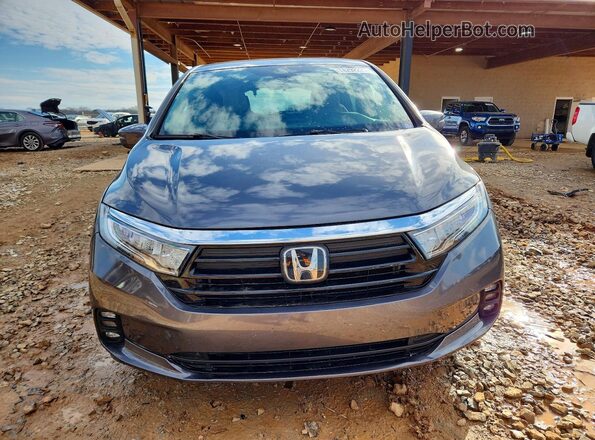 5FNRL6H56MB007558 2021 HONDA ODYSSEY Серый Вид спереди