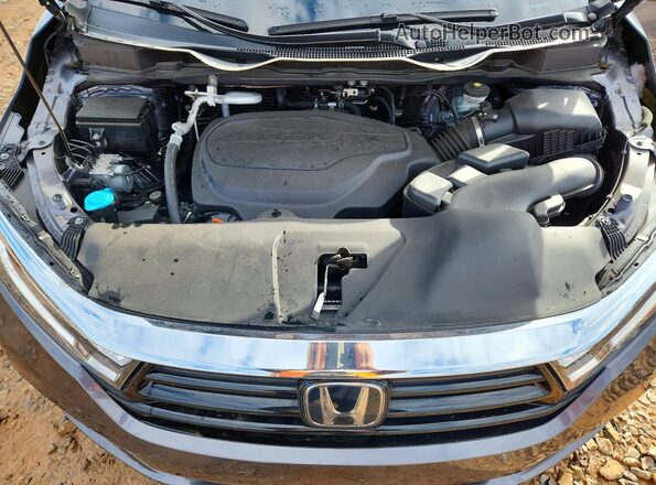 5FNRL6H56MB007558 2021 HONDA ODYSSEY Серый Вид подкапотного пространства