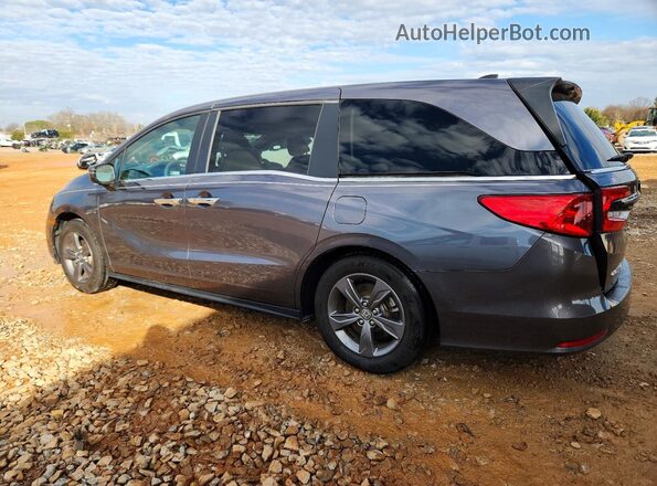 5FNRL6H56MB007558 2021 HONDA ODYSSEY Серый Задняя левая четверть