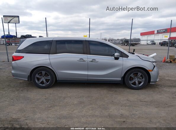 5FNRL6H5XMB013301 2021 HONDA ODYSSEY Gray Vista interior trasera