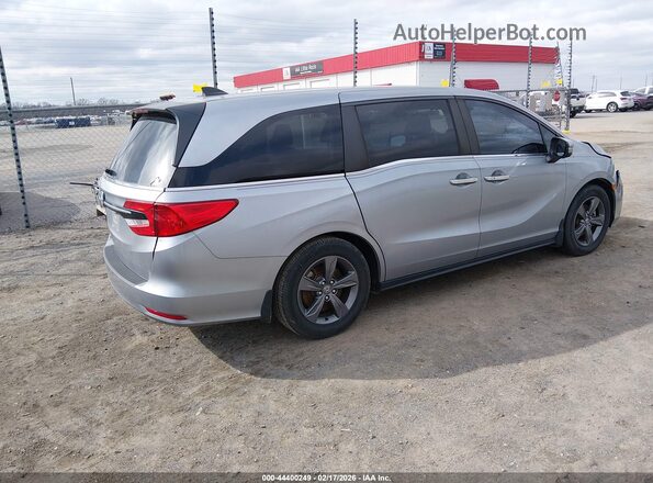5FNRL6H5XMB013301 2021 HONDA ODYSSEY Gray Trasero derecho