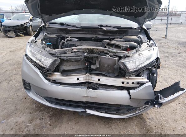 5FNRL6H5XMB013301 2021 HONDA ODYSSEY Gray Vista frontal