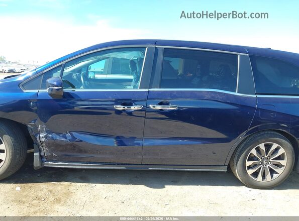 5FNRL6H62PB071741 2023 HONDA ODYSSEY Blue Սալոնի 360 աստիճան տեսք