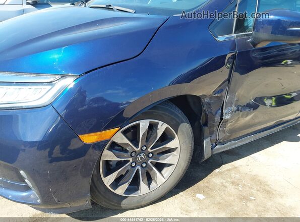 5FNRL6H62PB071741 2023 HONDA ODYSSEY Blue Դիմացի տեսք