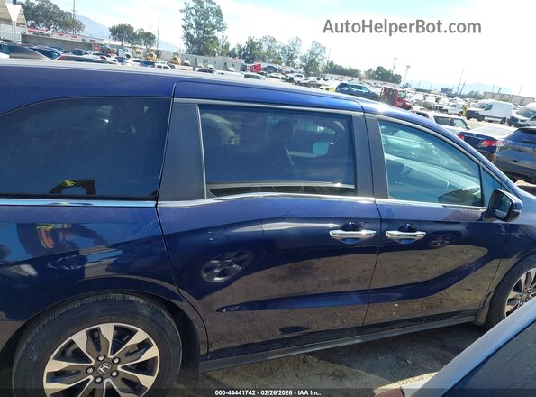 5FNRL6H62PB071741 2023 HONDA ODYSSEY Blue Սալոնի հետևի տեսք