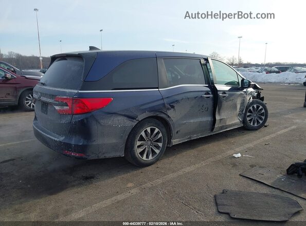 5FNRL6H62RB050147 2024 HONDA ODYSSEY Blue 