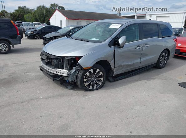 5FNRL6H63RB053798 2024 HONDA ODYSSEY Silver Front left
