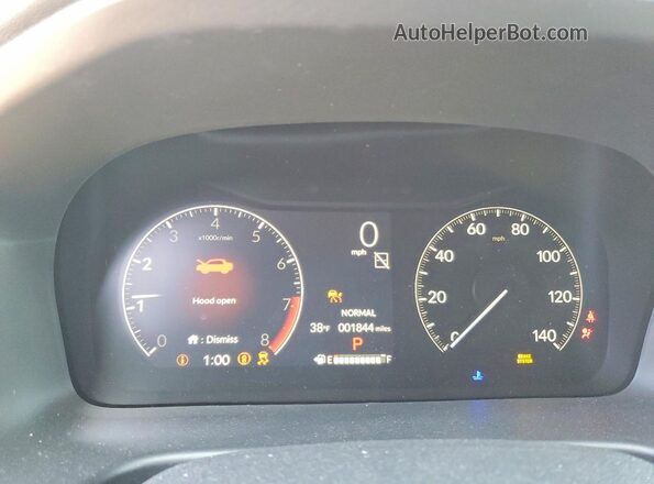 5FNRL6H63TB000381 2026 HONDA ODYSSEY Red Սարքավորումների վահանակի տեսք