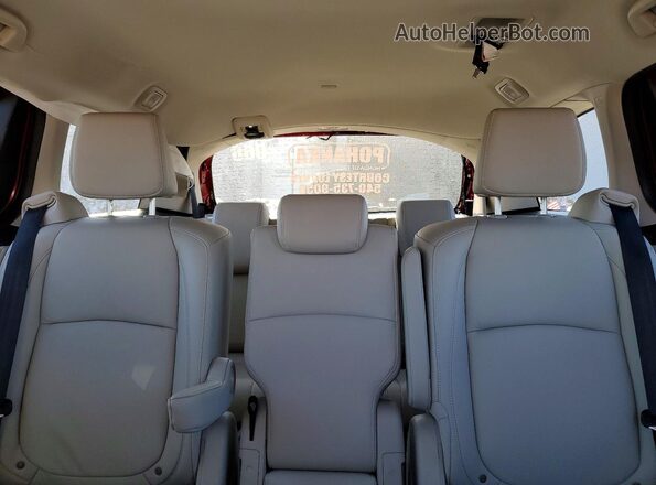 5FNRL6H63TB000381 2026 HONDA ODYSSEY Red Հետևի նստատեղերի տեսք
