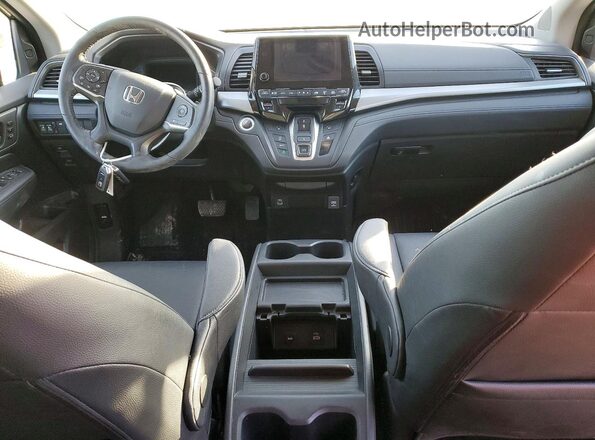 5FNRL6H64RB076264 2024 HONDA ODYSSEY Black წინა პანელის ხედი