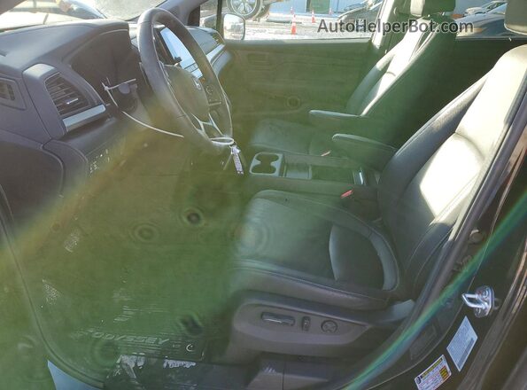 5FNRL6H64RB076264 2024 HONDA ODYSSEY Black წინა სალონის ხედი