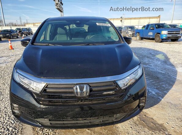 5FNRL6H64RB076264 2024 HONDA ODYSSEY Black წინა ხედი