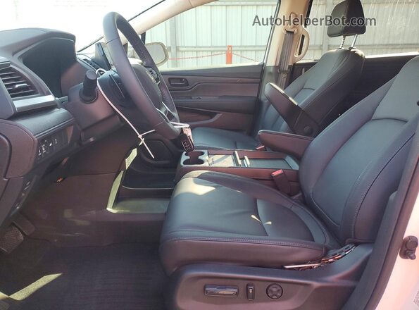 5FNRL6H65TB007249 2026 HONDA ODYSSEY Белый Вид салона спереди