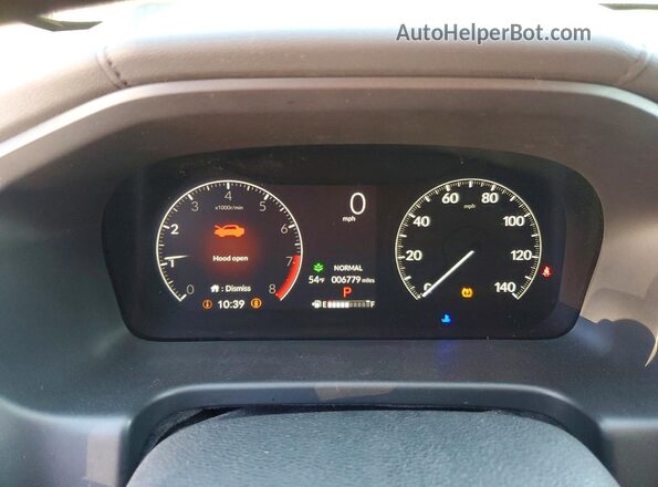5FNRL6H65TB007249 2026 HONDA ODYSSEY Белый Вид щитка приборов