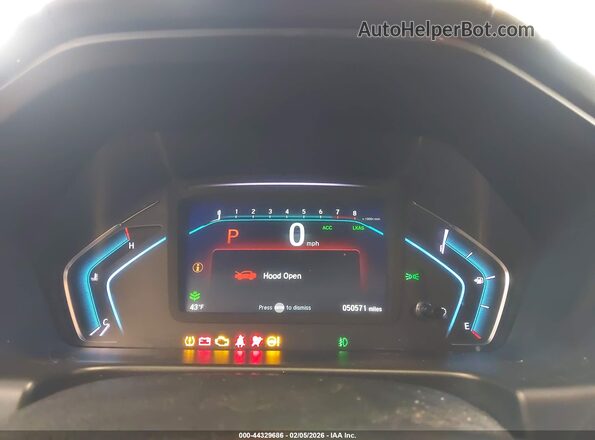 5FNRL6H72KB049188 2019 HONDA ODYSSEY White Вид задніх сидінь