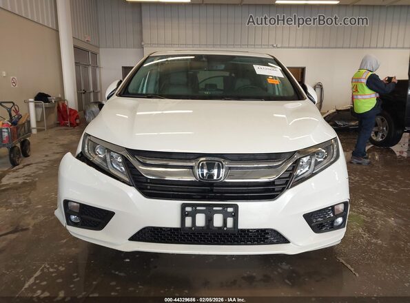 5FNRL6H72KB049188 2019 HONDA ODYSSEY White Вид щитка приладів