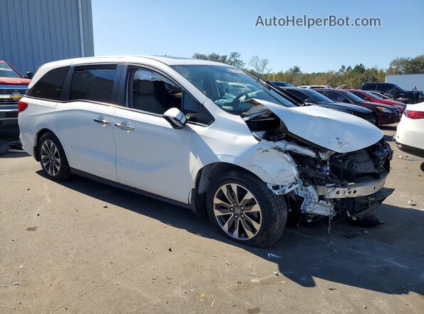 5FNRL6H72NB034436 2022 HONDA ODYSSEY White Передня права чверть