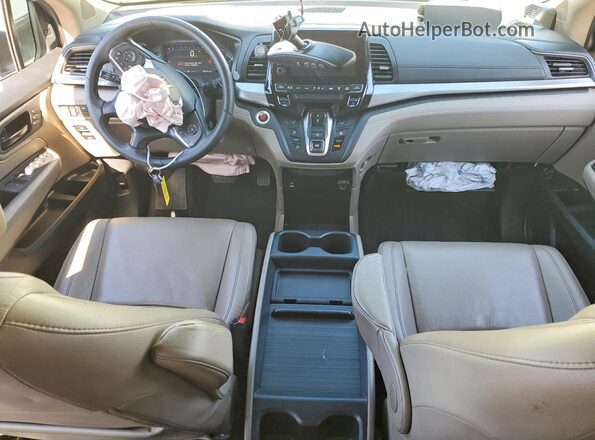 5FNRL6H72NB034436 2022 HONDA ODYSSEY White Вид панелі приладів