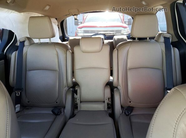 5FNRL6H72NB034436 2022 HONDA ODYSSEY White Вид задніх сидінь