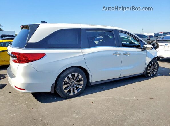 5FNRL6H72NB034436 2022 HONDA ODYSSEY White Задня права чверть