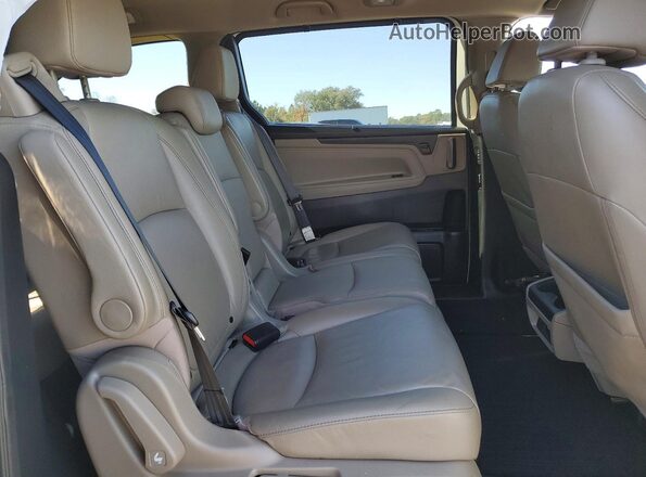 5FNRL6H72NB034436 2022 HONDA ODYSSEY White Вид задньої частини салону