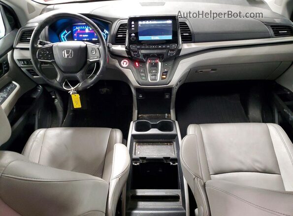 5FNRL6H73NB034073 2022 HONDA ODYSSEY Silver Առջևի վահանակի տեսք