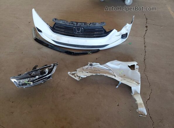 5FNRL6H73PB001058 2023 HONDA ODYSSEY White Vista de la etiqueta del VIN