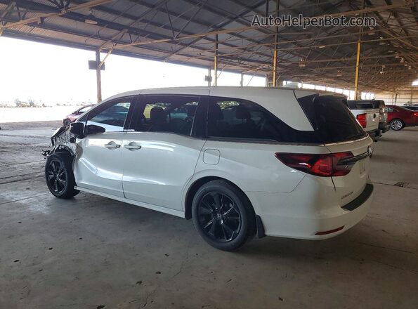 5FNRL6H73PB001058 2023 HONDA ODYSSEY White Trasero izquierdo