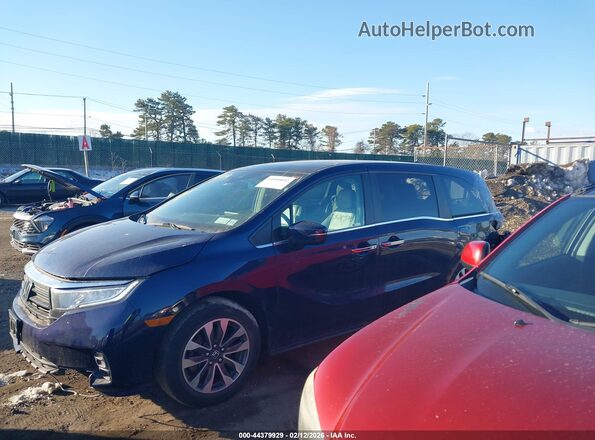 5FNRL6H75MB041136 2021 HONDA ODYSSEY Blue 