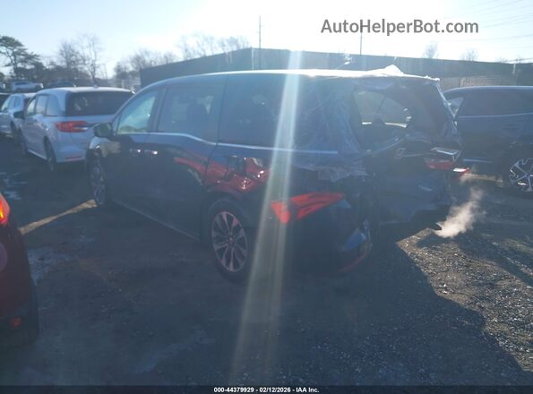 5FNRL6H75MB041136 2021 HONDA ODYSSEY Blue Задня ліва чверть