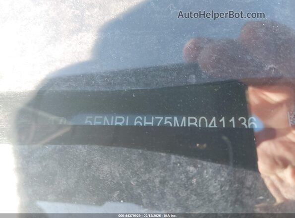 5FNRL6H75MB041136 2021 HONDA ODYSSEY Blue Вид щитка приладів