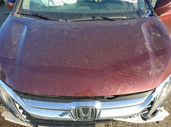 5FNRL6H77KB138299 2019 HONDA ODYSSEY Burgundy Engine compartment view