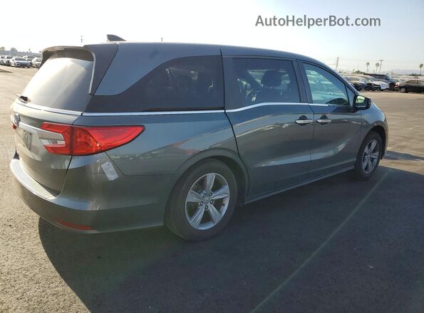 5FNRL6H78JB101616 2018 HONDA ODYSSEY Charcoal Rear right