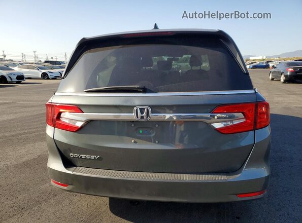 5FNRL6H78JB101616 2018 HONDA ODYSSEY Charcoal Rear view