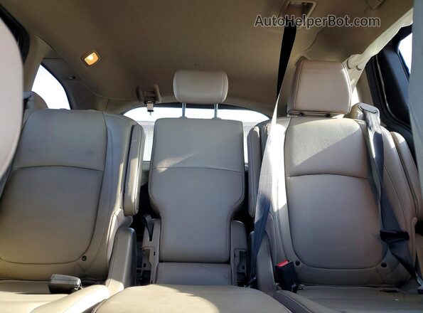 5FNRL6H78JB101616 2018 HONDA ODYSSEY Charcoal Rear seats view