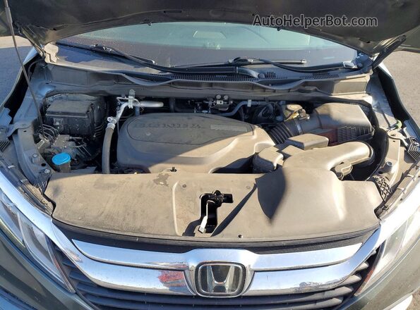 5FNRL6H78JB101616 2018 HONDA ODYSSEY Charcoal Engine compartment view