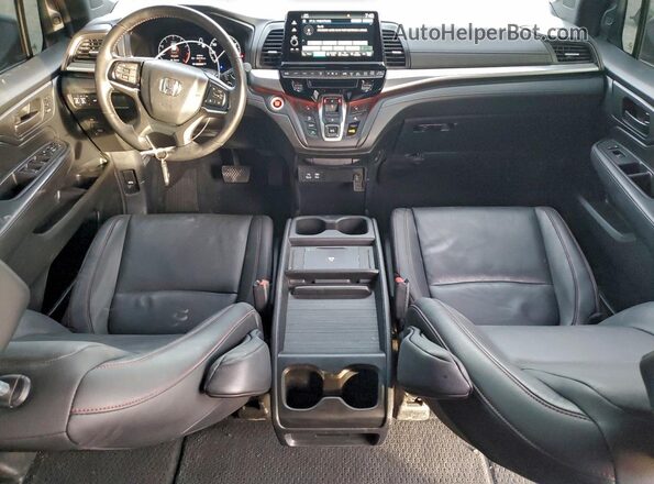 5FNRL6H78SB003428 2025 HONDA ODYSSEY Красный Вид панели приборов
