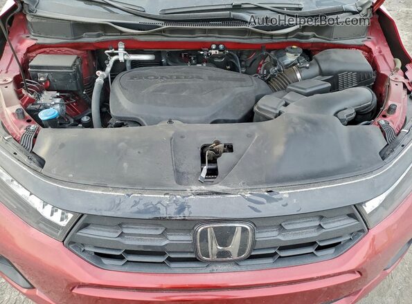 5FNRL6H78SB003428 2025 HONDA ODYSSEY Красный Вид подкапотного пространства