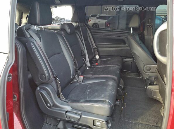 5FNRL6H78SB003428 2025 HONDA ODYSSEY Красный Вид задней части салона