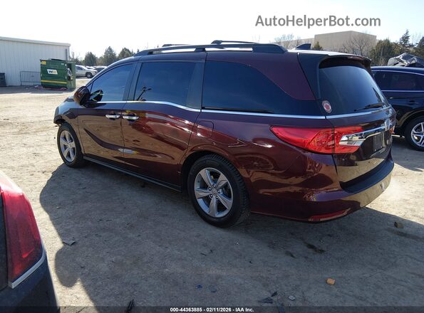 5FNRL6H79KB005737 2019 HONDA ODYSSEY Burgundy 