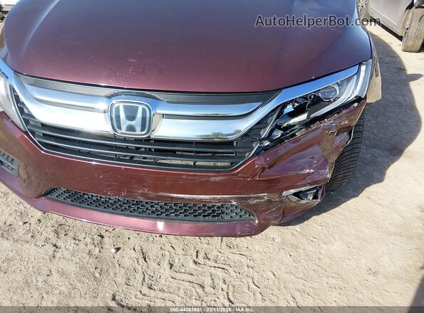 5FNRL6H79KB005737 2019 HONDA ODYSSEY Burgundy 