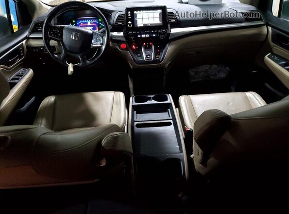 5FNRL6H79KB111072 2019 HONDA ODYSSEY White 