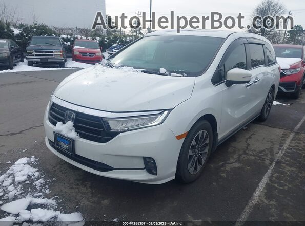 5FNRL6H79NB043652 2022 HONDA ODYSSEY White Передня ліва чверть
