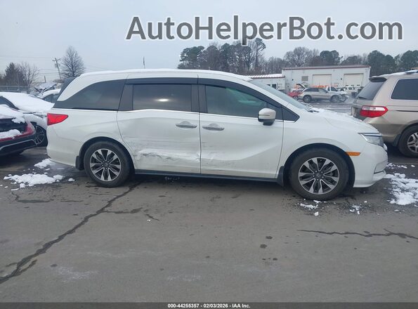 5FNRL6H79NB043652 2022 HONDA ODYSSEY White Вид задньої частини салону