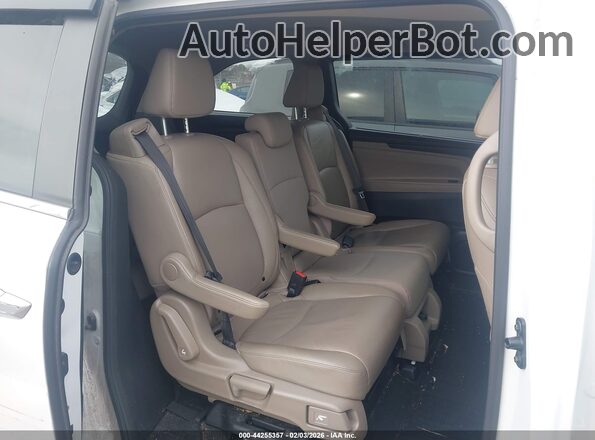 5FNRL6H79NB043652 2022 HONDA ODYSSEY White Вид наклейки з VIN-кодом