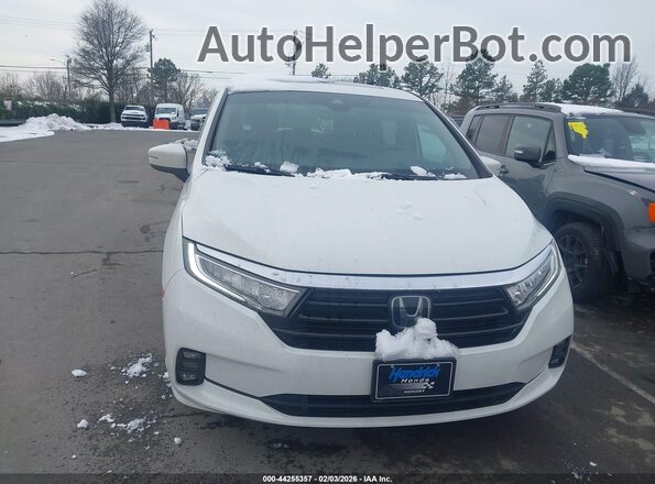 5FNRL6H79NB043652 2022 HONDA ODYSSEY White Вид щитка приладів