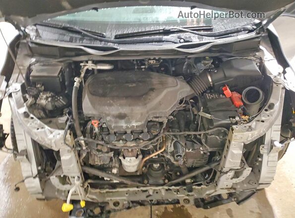 5FNRL6H79NB047698 2022 HONDA ODYSSEY Silver Widok komory silnika
