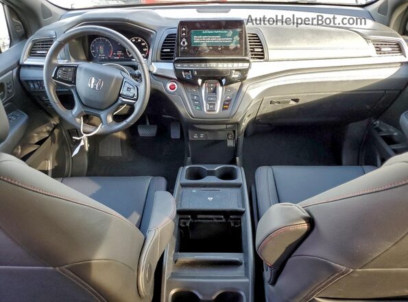5FNRL6H79SB081894 2025 HONDA ODYSSEY Gray Առջևի վահանակի տեսք