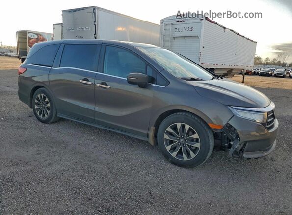 5FNRL6H7XNB016511 2022 HONDA ODYSSEY Gray Առջևի աջ