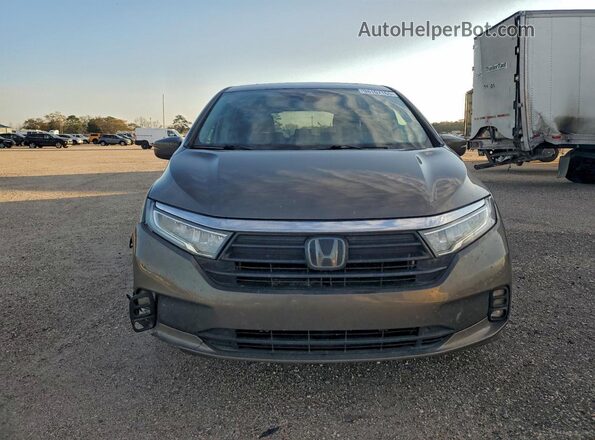 5FNRL6H7XNB016511 2022 HONDA ODYSSEY Gray Դիմացի տեսք